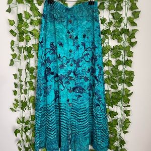 Vintage Just Clothes Midi Skirt